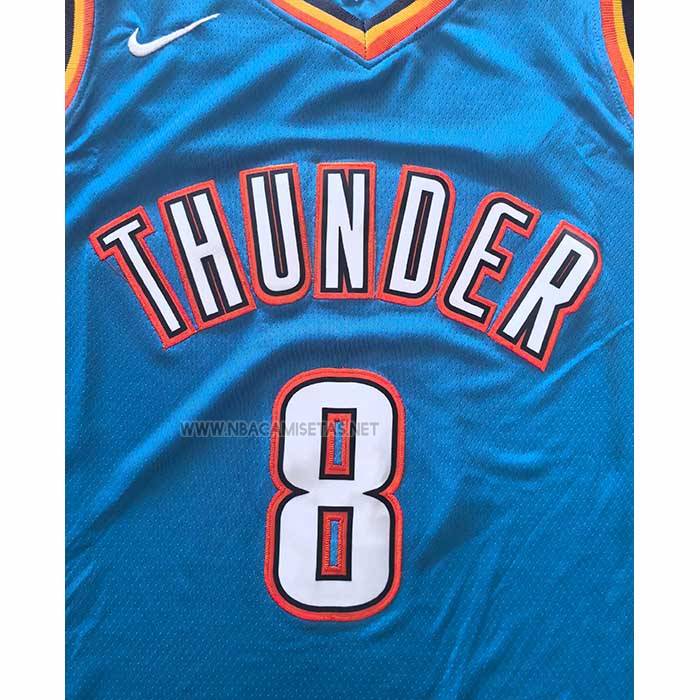 Camiseta Oklahoma City Thunder Jalen Williams NO 8 Icon 2024-25 Azul